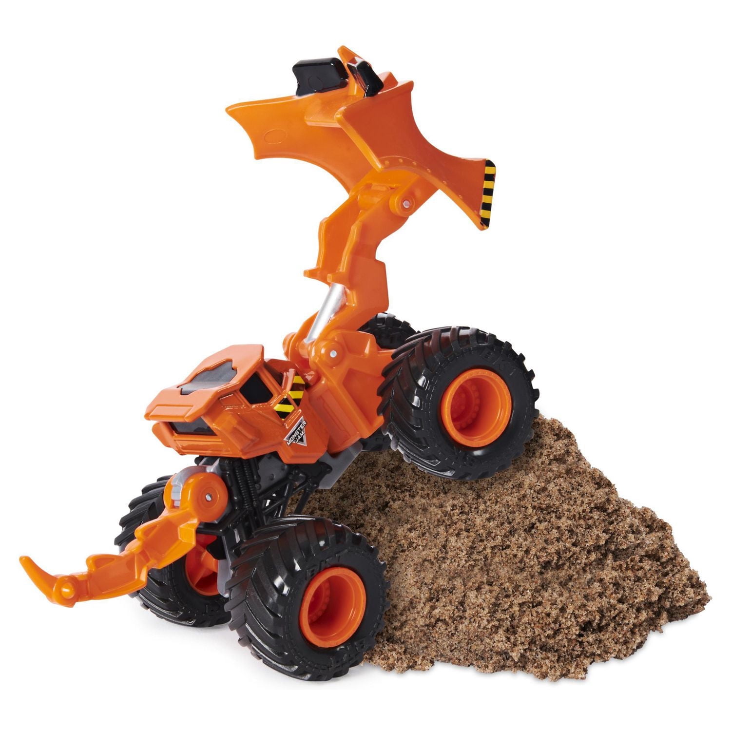 Monster Jam, Official Wedge Dirt Squad Plow Monster Truck with Moving Parts, 1:64 Scale Die-Cast Vehicle