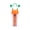 Orange, variant on Flexible Carrot Molded Lamp Double Use As Suspended Light Otherwise Desk Lamp Morning Action IPX4 Impermeable