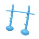 thumbnail image 3 of Poste de salto de altura inflable, suministros para fiestas, mejora las habilidades motoras, accesorio de juego portátil Azul, 3 of 9