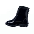 thumbnail image 3 of Botas para niñas con parche de gatito casuales negras charol 031A2M negro 13 INCÃGNITA 031A2M, 3 of 7