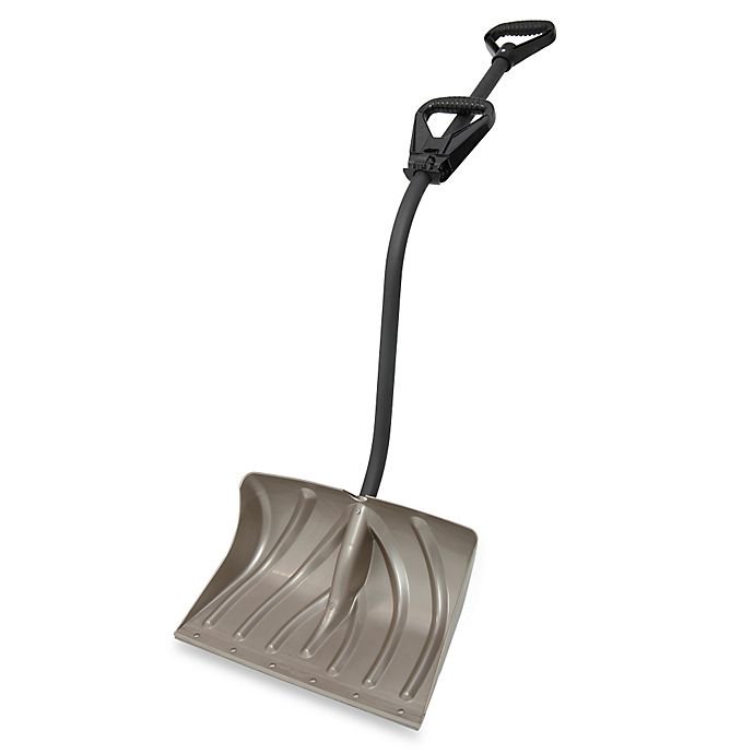 Suncast 18Inch Graphite Snow Shovel