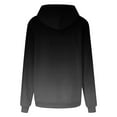 thumbnail image 2 of Womens Hoodies Plus Size Fashion Gradient Printed Hooded Sweatshirts Fall Winter Long Sleeved Pullover Tops Casual Loose Hoody Jacket Outwears with Pocket, 2 of 4