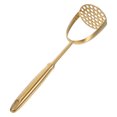 thumbnail image 6 of KALLORY Stainless Steel Potato Masher with Ergonomic Handle for Easy Mashing, Kitchen Tool, Golden Finish, 6 of 10