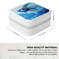 thumbnail image 2 of Autua Fish Flexible Storage Jewelry Box for Necklace, Ring, Earring Organization and Protection, Compact Size with Multiple Compartments White, 2 of 5