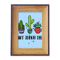 thumbnail image 1 of No puede acercarse a este cactus Marco de imagen marco de escritorio, 1 of 4