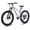 Cool Gray, variant on SPATIAL 24 inch Mountain Bike,21 Speeds Lightweight Aluminum Magensium Frame Mountain Bicycle,Fits Men Women Teenagers Adult Disc Brake MTB Bicycles,Red