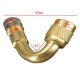 thumbnail image 1 of 1pcs 45 Degree 90 Degree 135 Degree Angled Brass Universal Schrader Valve Stem Extension Adapter For Car Motorcycle Bike, 1 of 1