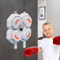 thumbnail image 2 of Dsscvnef Sac de Frappe Musicale Interactif Intelligent Mural pour Enfants Entraînement de Réaction à Domicile Boxe Support de Tête pour Femmes Accessoires de Yoga Poignet, 2 of 4
