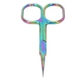 thumbnail image 1 of Manicure Scissors, Pointed Tip Manicure Cuticle Scissors Color Plating Dead Skin Removal  for Beauty Salon, 1 of 7