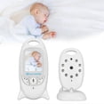 thumbnail image 4 of Video Baby Monitor 2 Inch Screen 2 Way Calling Night Vision 8 Lullabies Baby Nursery Camera with Camera and Sound 100?240V US Plug, 4 of 5
