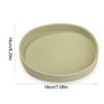 thumbnail image 3 of Assiette à Souper Réutilisable en Silicone 330 ml, Qualité Alimentaire, Compatible Micro-Ondes et Lave-Vaisselle, Ronde 18 cm pour Bébé, Enfant, Tout-Petit, Incassable, Couleurs Assorties, Lot de 1, 3 of 6