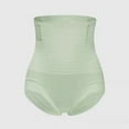thumbnail image 4 of asjyhkr Womens Underwear High Waist Tummy Control Butt Lifting Shapewear Seamless Stretch Breathable Comforty Brief Solid Color Ladies Panties, 4 of 5