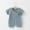 Navy, variant on Baby Summer New Onesie Newborn Side Snap Kimono Bodysuit Short Sleeve Thin Jumpsuit Bag Fart Clothes Gray 6-9 Months
