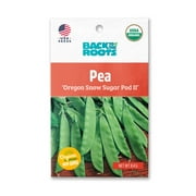 Back to the Roots Organic Oregon Snow Sugar Pod II Pea Seeds, 1 Seed Packet
