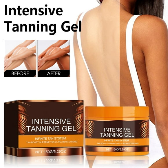 Clearance!DHALL Lotion for Women,Tanning Gel Accelerator Sunbed Gel Achieve Natural Tan Skin Self Tanning Body Gel TanBlack Repairing Gel Beach Sunbathing Tanning Wheat Bronze Color Ligh,Body Lotion