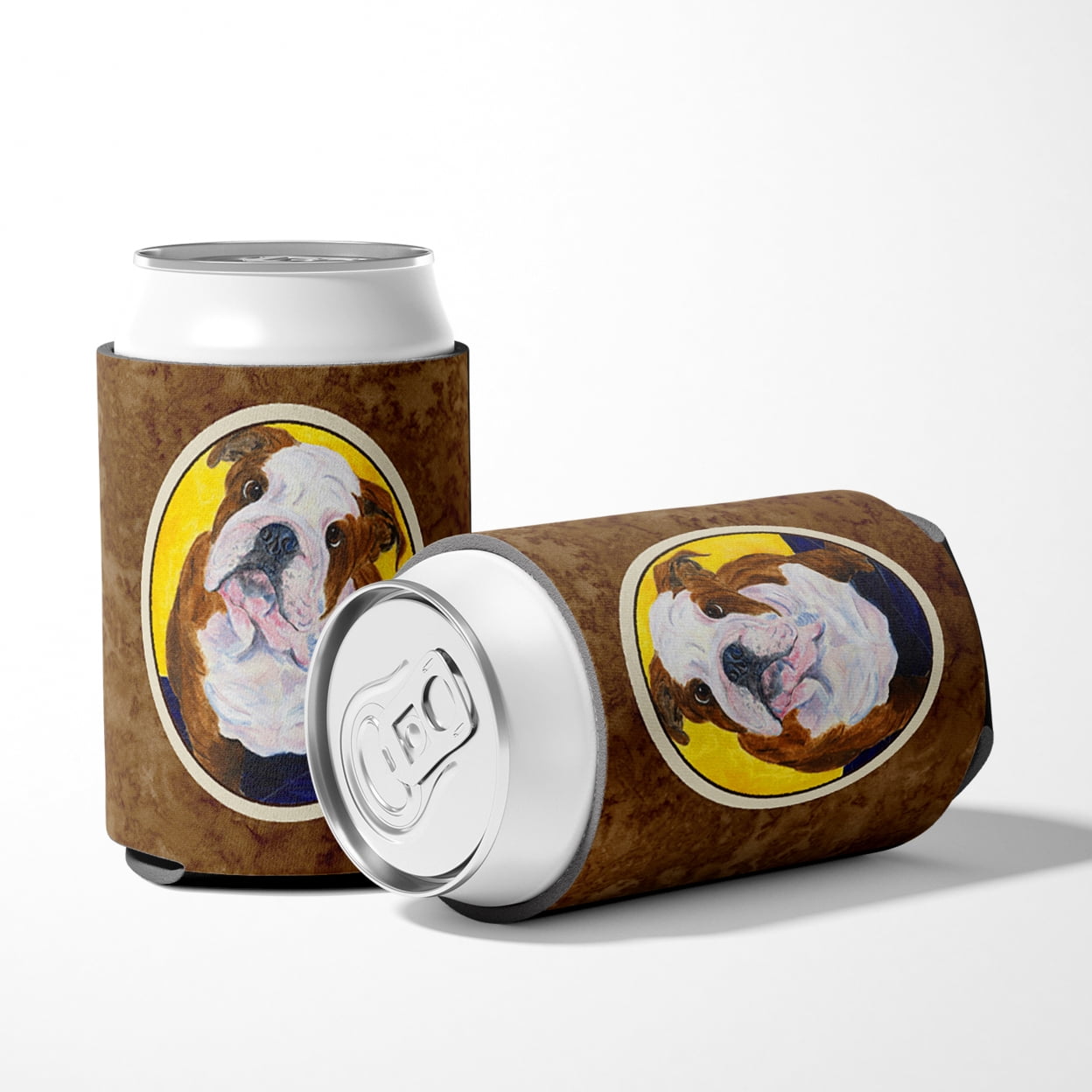 Caroline's Treasures SS8415CC English Bulldog Can or Bottle Hugger, Can Hugger, multicolor