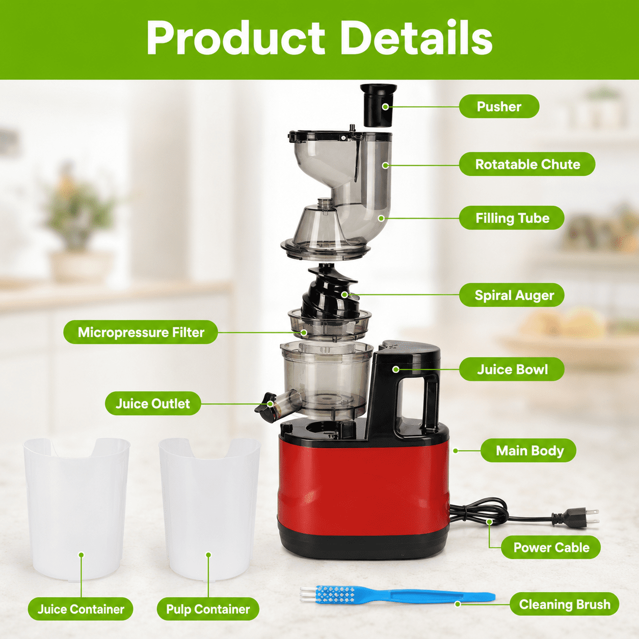 Cold Press Juicer Machine