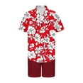 thumbnail image 5 of Yiliang T Shirt for Men Hawaiian Shirt for Men Short Sleeve Button Down Shirts Beach Tropical Casual Top, 5 of 5