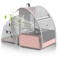 thumbnail image 6 of Cat Carrier Backpack Expandable Cool-Ventilated Pet Carrier Backpack for Cats and Small Dog Puppies Outdoor Travel Bag for Pets, Pink, 6 of 8