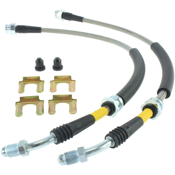 StopTech 950.61010 Stainless Steel Braided Brake Hose Kit