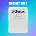 thumbnail image 5 of Tarjeta De Memoria V1.966 Tarjetas de memoria McBoot de 32 MB gratis para tarjeta de consola de juegos PS2 (blanco), 5 of 5