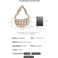 thumbnail image 6 of DBDlailai Small Bag,Adjustable Shoulder Strap Puffer Crescent Crossbody Bags Lightweight Hobo Handbag Puff Purse, 6 of 8