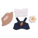 thumbnail image 3 of Camiseta Y Pantalones De Muñeca De Peluche, Moda, Haz Tus Propias Muñecas Para Muñeca De 6,69 Pulgadas, Pantalones De Zanahoria, 3 of 8