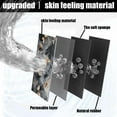 thumbnail image 2 of Bath Mat Rug,Black gray marble, golden butterfly Non Slip Quick Dry Super Absorbent Thin Bathroom Rugs Fit Under Door-Easy to clean Bathroom Floor Mats-Shower Rug for Shower Sink Bathtub(16" x 24"In), 2 of 6