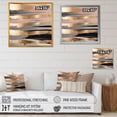 thumbnail image 4 of Designart "Gold And Pink Forms In Contemporary II" Abstract Canvas Wall Art, 4 of 5
