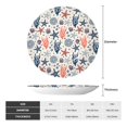 thumbnail image 2 of Kdxio Starfish Shell Bone China Decorative Plate Ceramic Decorative Plate for Home Office Wall Stand Decorative Plates for Home Bedroom-6in, 2 of 6