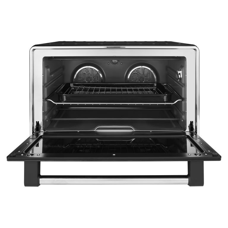 KitchenAid 1 Cu. Ft. Convection Countertop Oven in Black Matte