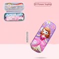 thumbnail image 1 of Estuche de lápices de 23cm de Frozen Princess Sophia, bolsa de lápices de Disney, personaje de Anime, Spiderman, Capitán América, papelería Fivean unisex, 1 of 2