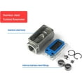 thumbnail image 4 of xinxixnxx Electronic Fuel Flows Meter Adjustable Digital Display Flowmeter Gauge Aluminum Alloy LCD Flows Indicator Sensor 1.5inch, 4 of 6
