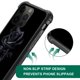 thumbnail image 4 of Djsok Compatible Con Iphone 14 Pro Max Funda Diseño Patrón Parachoques Trasero Anti Arañazos Esquinas Reforzadas Suave Tpu Caver Fundas Para Hombres Mujeres-Negro Rosa, 4 of 5