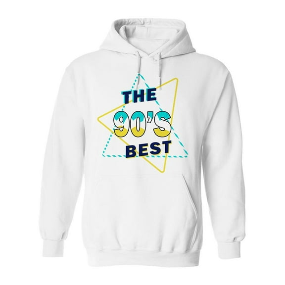 The 90's Best Hoodie Men -Image by Shutterstock, Male x-Large