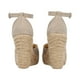 thumbnail image 3 of Alpargata De Plataforma Con Yute Para Mujer Color Beige Platonia  CARLOTA-02-BEIGE, 3 of 5