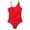 Red, variant on Elainilye Fashion Womens Swimsuits One Piece Sexy with Chest Pad Wirefree Patchwork Strap Shoulder Splicing Yarn Mesh Bikini,Green