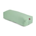 thumbnail image 1 of YOGAVNI Yoga Bolster - Long Rectangular -100% Cotton Cover & Cotton Batting Fill - 28in x 10in x 6in - Weight: 11lb/5kg - Sage Green, 1 of 1