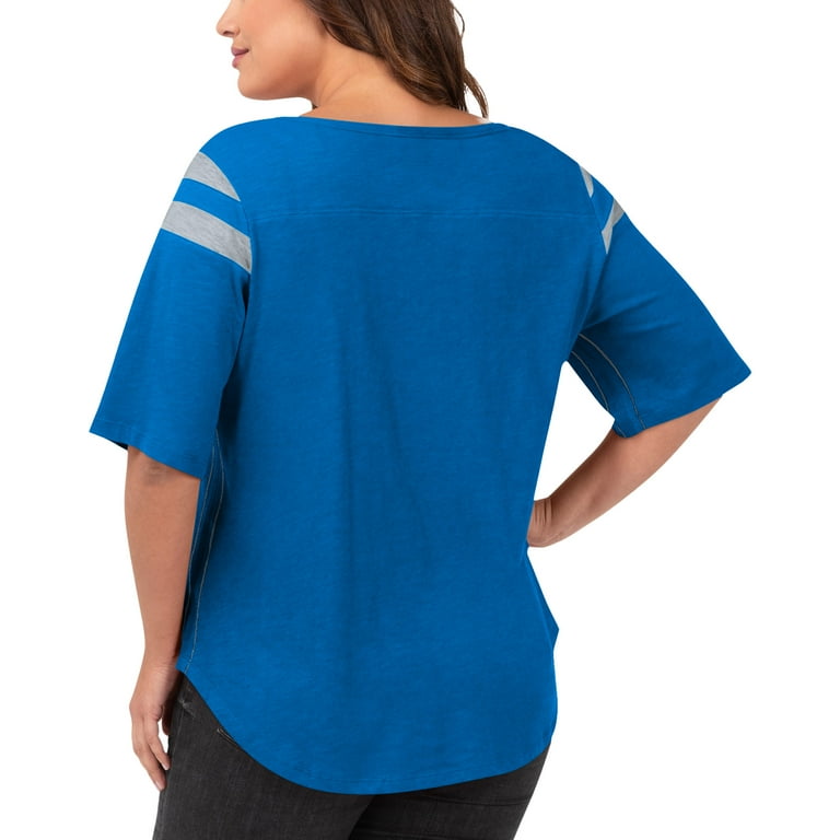 Plus size women's detroit lions shirts hotsell