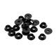 thumbnail image 1 of Arandelas de Bumper en Forma de Cono de Aleación de Aluminio M3 de Unique Bargains, Color Negro, 20 Piezas, 1 of 2