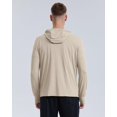 thumbnail image 2 of Locachy Veste à Capuche Légère pour Hommes UPF 50+ Protection Solaire Extérieure à Fermeture Éclair Complète Manches Longues pour la Pêche Randonnée Performance, 2 of 8