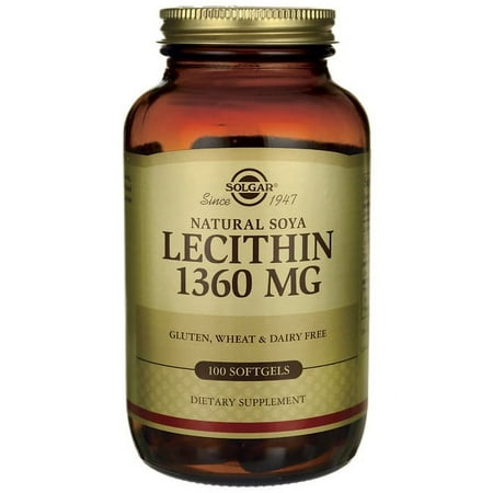 Solgar Lecithin 1360 mg Softgels 100 ct