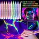 thumbnail image 3 of Bolígrafos de 12 colores - Rotuladores de pintura líquida directa para rostro y cuerpo, marcadores temporales para fiestas, Halloween y festivales, bolígrafo de tatuaje de 15 ml, 3 of 9