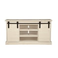 thumbnail image 5 of Origins by Alpine Vintage Barn Door Wood TV Console in White Fir, 5 of 6