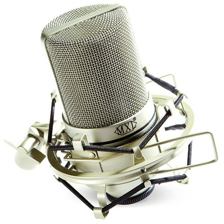 Mxl Usb Condenser Mic - MXL 990 Condenser Microphone with Shockmount