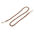 thumbnail image 1 of Unique Bargains Purse Chain Strap, 32' Purse Strap Shoulder Bag Replacement Strap, Brown&Gold, 1 of 6