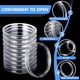thumbnail image 5 of CáPsulas para Monedas de 30 Mm, Estuche Redondo de PláStico para Monedas con Caja Organizadora de Almacenamiento para Suministros de ColeccióN de Monedas (Paquete de 4), 5 of 7