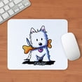thumbnail image 3 of CafePress - Kiniart Westie With Bone - Non-slip Rubber Mousepad, Gaming Mouse Pad, 3 of 6