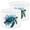 Color 2, variant on Lamp Shades Set of 2 Watercolor Sea Turtle Blue Green Splash Coastal Marine Life 13" x 13" x 10" Lampshade for Table Lamps Floor Lamps Lamp Shade Replacement Easy Assembly Required