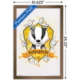 thumbnail image 3 of The Wizarding World: Harry Potter - Hufflepuff Charm Wall Poster, 14.725" x 22.375", Framed, 3 of 3